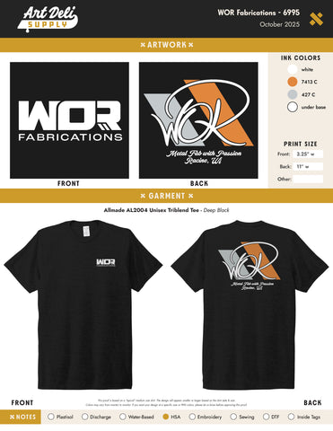 WORFAB T Shirt